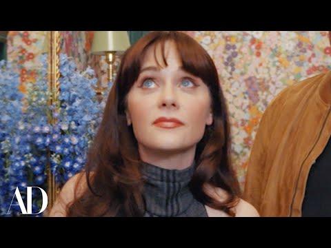 Zooey Deschanel's Home Makes Quite the First Impression