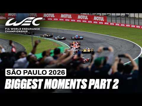 Biggest Moments from São Paulo 2026 - Part 2 | Rolex 6 Hours of São Paulo 2026 | FIA WEC