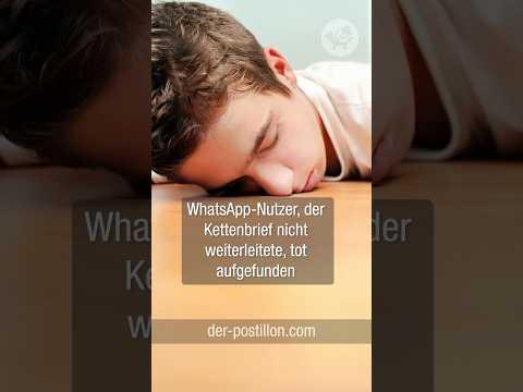 WhatsApp-Nutzer, der Kettenbrief nicht weiterleitete, tot aufgefunden