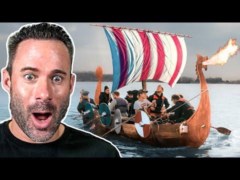 Selbstgebautes Wikingerschiff der Real Life Guys – Das Projekt muss ich auch machen! | Otto reagiert