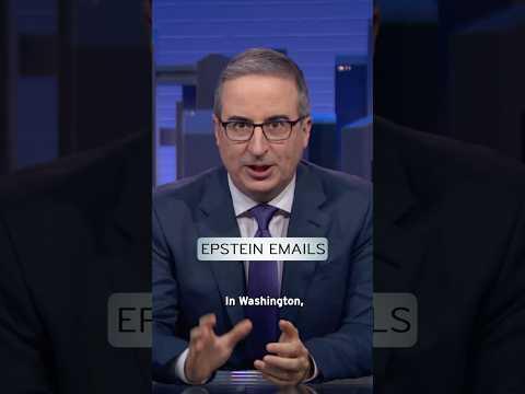 Epstein's Emails #lastweektonight