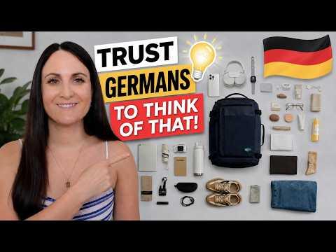 German Packing Hacks That Changed the Way I Travel 🇩🇪 + BAGSMART Travel