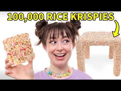 DIY Rice Krispies Table (with resin!)