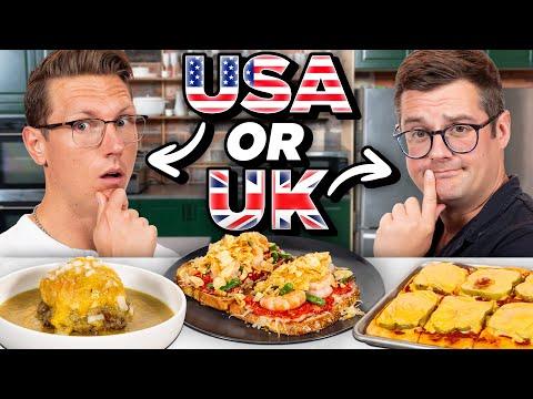British vs. American Chef Spot The FAKE Dish (ft. SortedFood)