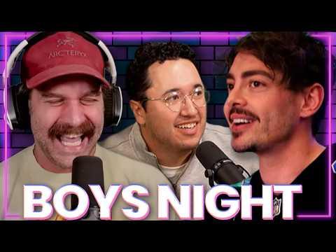 Boys Night Ft. Harley, AB & David! - H3 After Dark #44