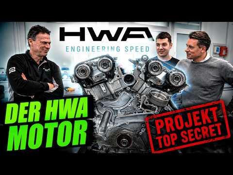 Expresslieferung von AMG Motoren nach Affalterbach zu HWA mit streng geheimen Hintergrund