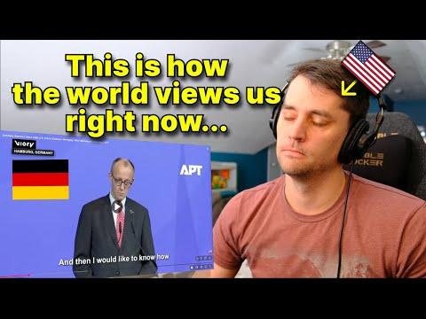 American reacts to Germany's Merz is "worried" about America