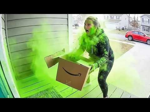 105 unglaubliche Momente, die von einer CCTV-Kamera aufgenommen wurden