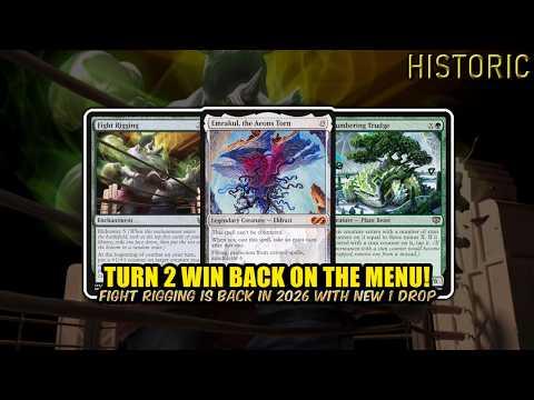 You Can Emrakul On TURN 2 Now… | New Fight Rigging 1 Drop | Historic BO3 | MTG Arena