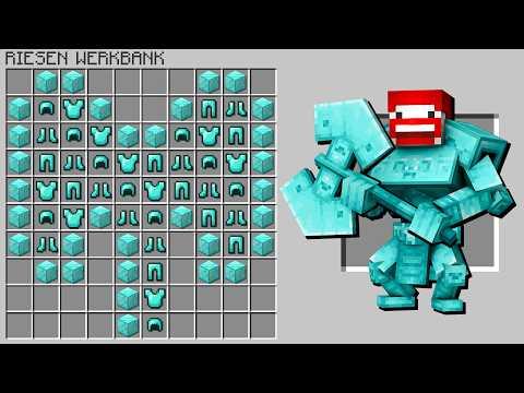 Minecraft, aber wir CRAFTEN 7 NEUE BOSSE!