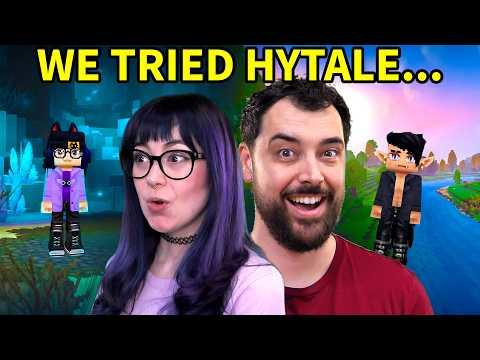 Minecrafters play Hytale for the first time!