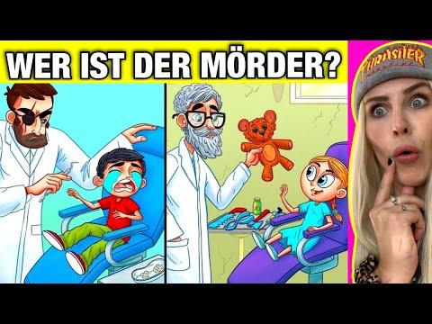 WER IST DER MÖRDER? 🤪 17 SCHWERE Rätsel gegen LANGEWEILE zum mitraten
