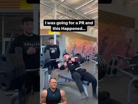 Gym Bro Rages At His Spotter