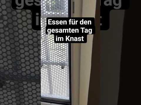 Essen für den gesamten Tag im Knast
