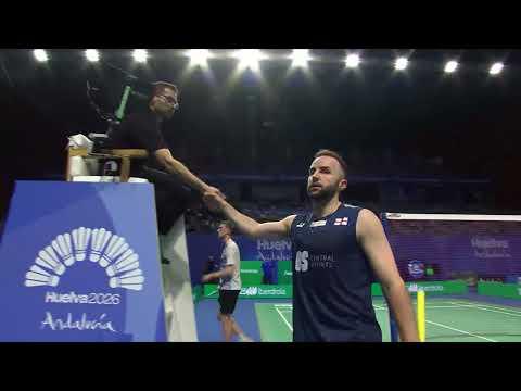 Match point - Lundgaard / Vestergaard vs Lane / Vendy - MD, SF - European Championships 2026