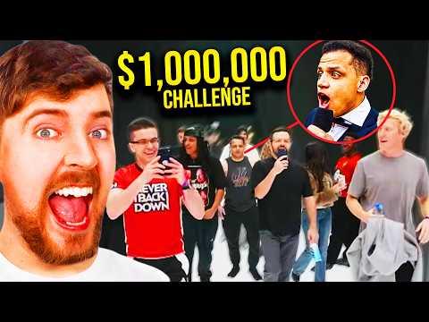 I WENT TO MRBEAST'S $1,000,000 STREAMER CHALLENGE