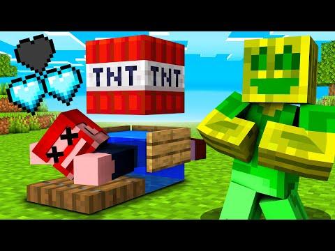 CHAOSFLO TÖTET mich mit 900IQ FALLE (ALLE RASTEN AUS) in Minecraft Helden 2