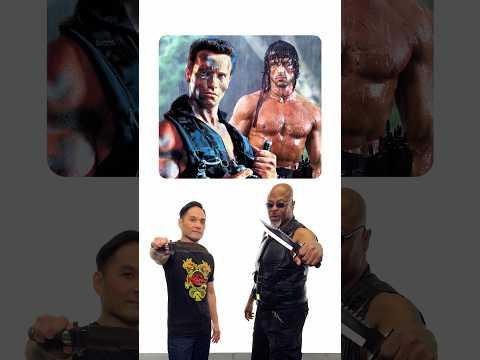 Commando vs Rambo Knife | Weapon Breakdown #shorts
