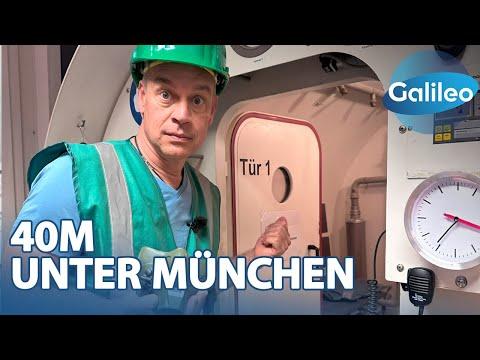 Deutschlands tiefste Bahnstrecke: Harro arbeitet 40m im Untergrund!