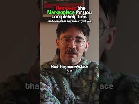 I Made A Mod Which Remove The Sims 4 Marketplace #sims4 #sims4cc #sims4mods #ts4