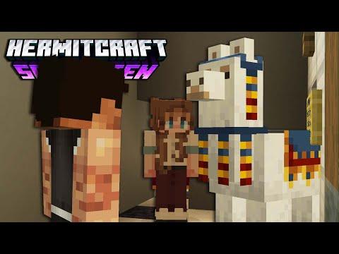 Why is There a Llama in Hungry Hermits? | Hermitcraft 10 Stream