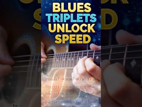 One simple exercise = instant guitar speed boost!  #BluesTriplets #GuitarSpeed #PentatonicScale