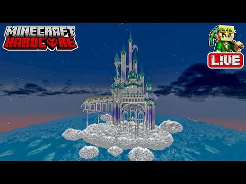 Building a Castle in the Clouds in my 57,900 Day Hardcore Minecraft World