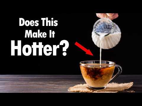 The Weird Physics of Adding Cream to Coffee