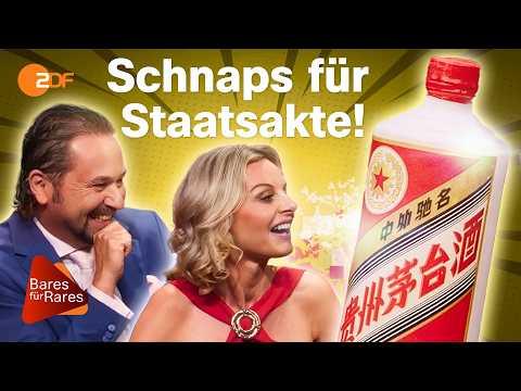 Jahrgang 1976! Diesen Schnaps tranken Mao u. Nixon beim Staatsbankett in China | Bares für Rares XXL
