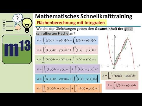 Fläche ZWISCHEN Kurven RICHTIG bestimmen - Finde die richtigen Ansätze!