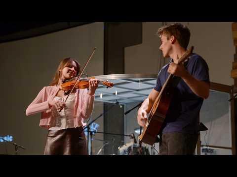 His Reaction When I Played “Forever” on Violin | Karolina Protsenko ft. Aiden Kroll