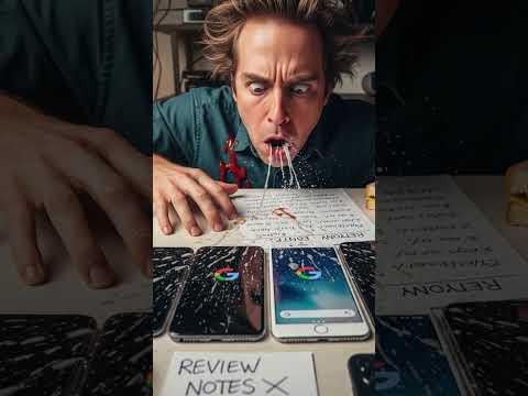 Every phone review be like