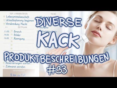 Diverse Kack Produktbeschreibungen #33