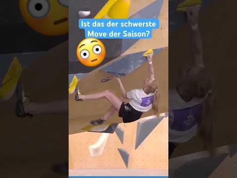 LUCIA DÖRFFEL gelingt der 180-Fingerpocket-Turn in München als Einzige | BOULDER BUNDESLIGA #climb