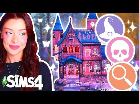 Each Room is a Different ~Dark Aesthetic~ in The Sims 4