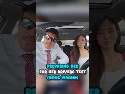 Preparing Her For Her Drivers Test (Gone Wrong) 😅