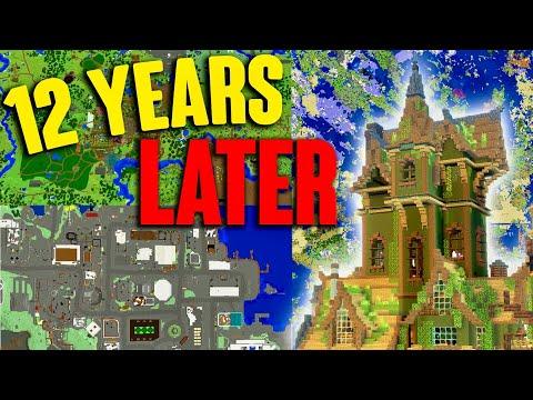 Touring my 12 Year Old Minecraft World...