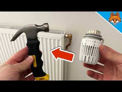 Heizung mit einem Hammer reparieren, wenn sie nicht warm wird?💥(SO geht es)🤯