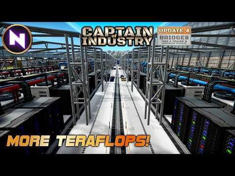 Building AI DATA CENTERS... Like everyone else  | 20 | CAPTAIN OF INDUSTRY - Update 4