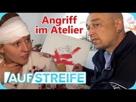 K.O. im Atelier!  Aktmodell niedergeschlagen!  | Auf Streife | SAT.1