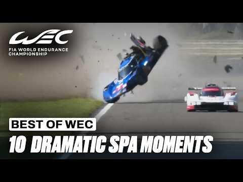Spa NEVER Disappoints🇧🇪 | 10 Dramatic Moments | FIA WEC