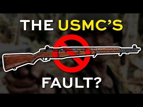 The REAL Reason Marines didn't have M1 Garands in 1942