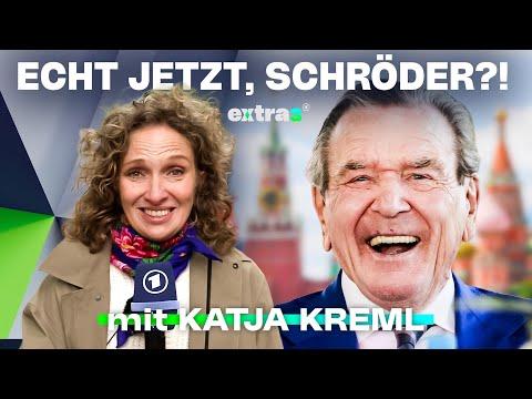 Kann Gerhard Schröder den Frieden bringen? (mit Reporterin Katja Kreml) | extra 3