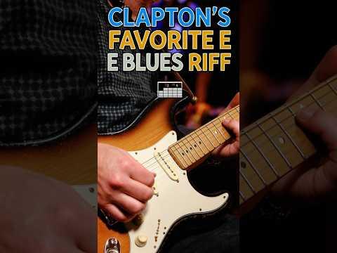 This 3-note Clapton riff will turn heads instantly 🤯. #EricClapton #EBlues #bluesriffs