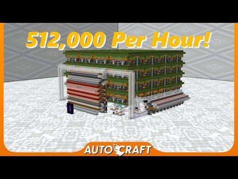 Making The Fastest Bonemeal Farm In Minecraft Using Moss! (AutoCraft ep.146)