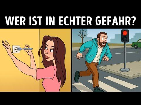 Diese Rätsel werden jede Minute schwieriger — kannst du mithalten?