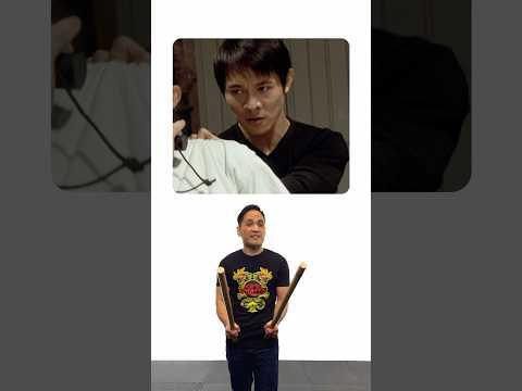 How Legit is Jet Li’s Reverse Grip in Kiss of the Dragon? #shorts