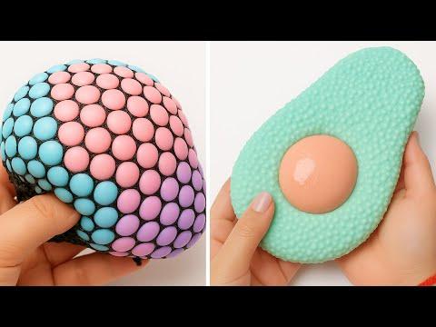 8 Hours Of Oddly Satisfying Slime ASMR - Relaxing When Stressed Or Sleepy