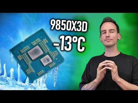 Neue Köpfmethode getestet - Was bringt Kälte beim 9850X3D Delidding?