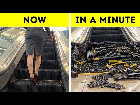 Niemals auf einer stehenden Rolltreppe gehen || Lebenslektionen, die man auf die harte Tour lernt